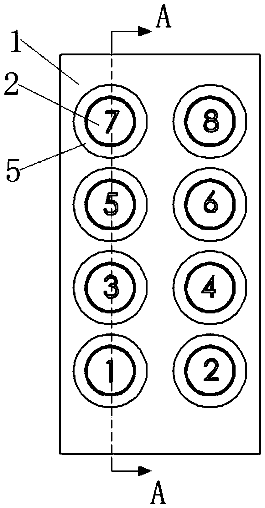 Elevator button with sterilization function