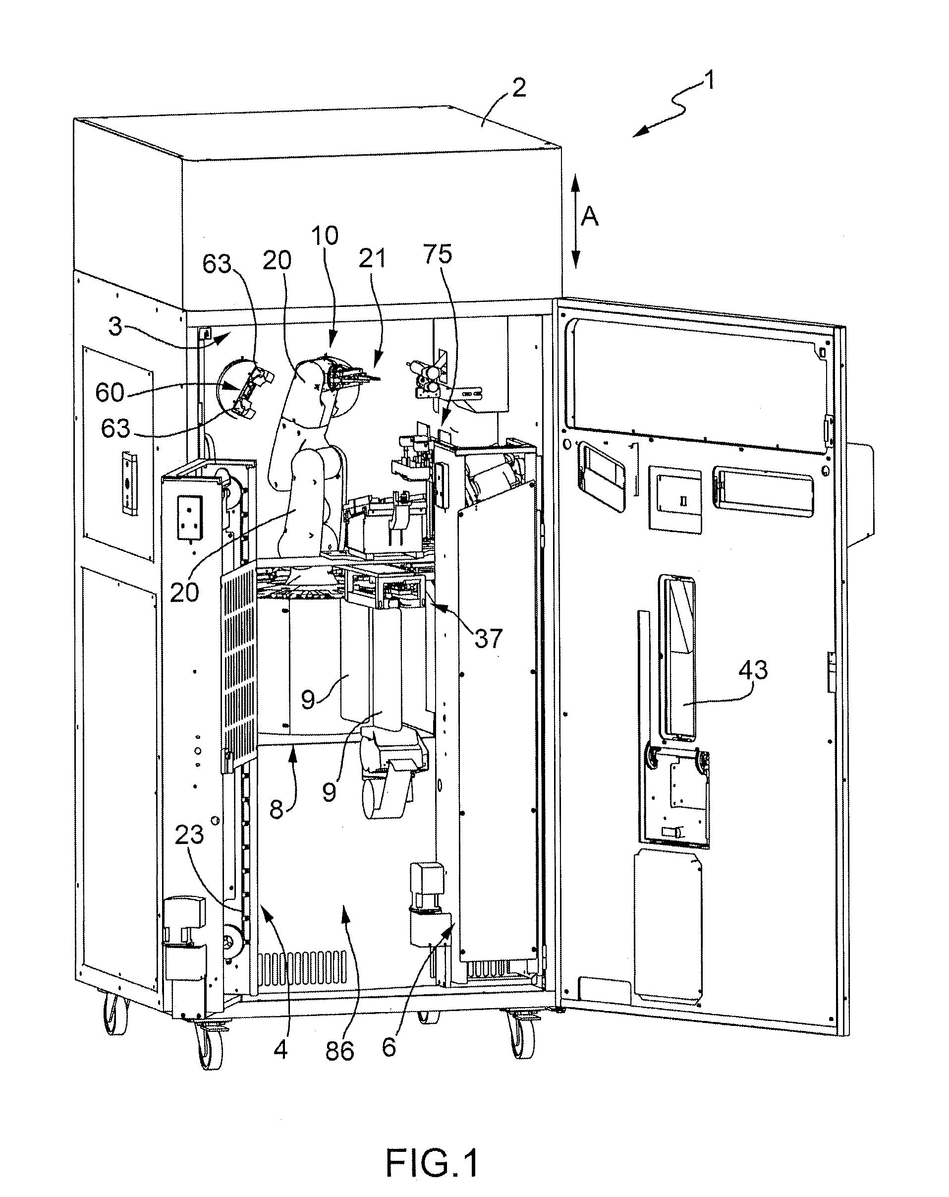 Machine for the Production of Pharmaceutical Products