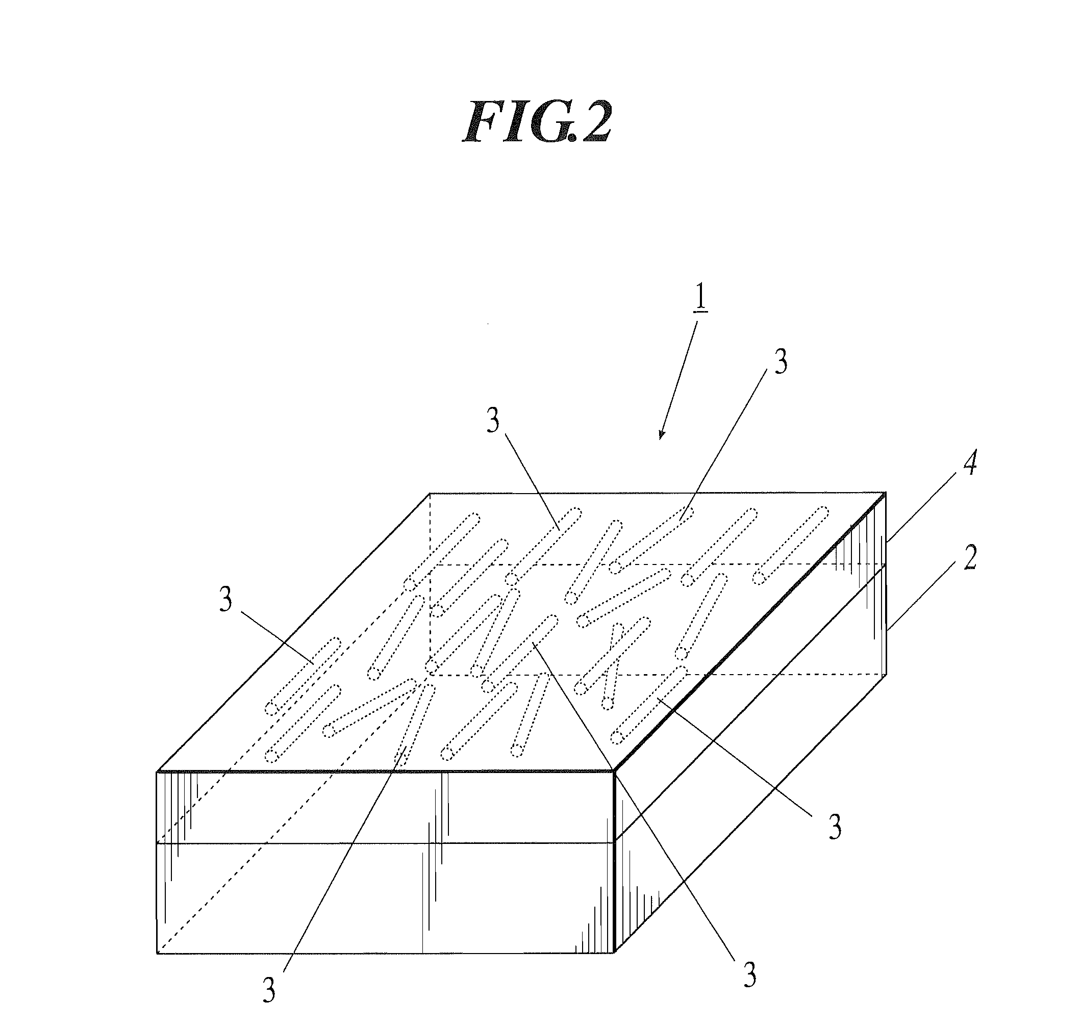 Film Dispersed of Carbon Nanotubes and Light Emitting Body