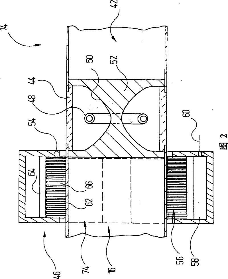 Device for reading out exposed imaging plates