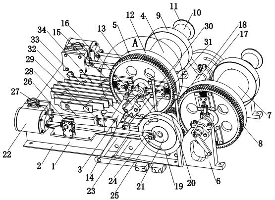 Environment-friendly plate crushing and sampling device