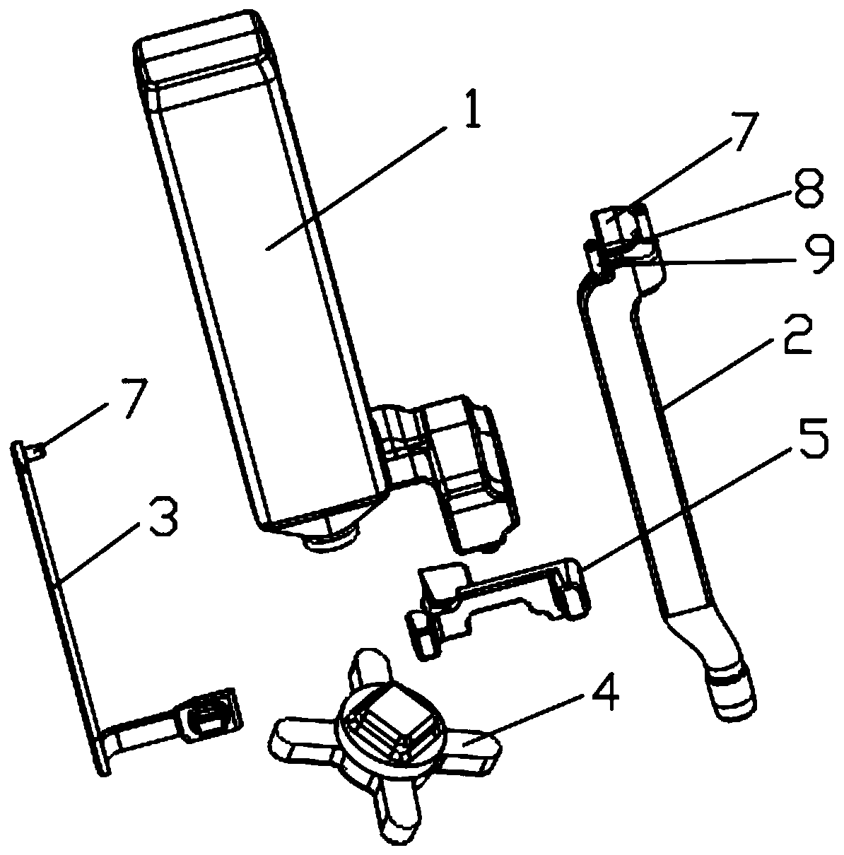 Sand core manufacturing process and structure of an improved vehicle box