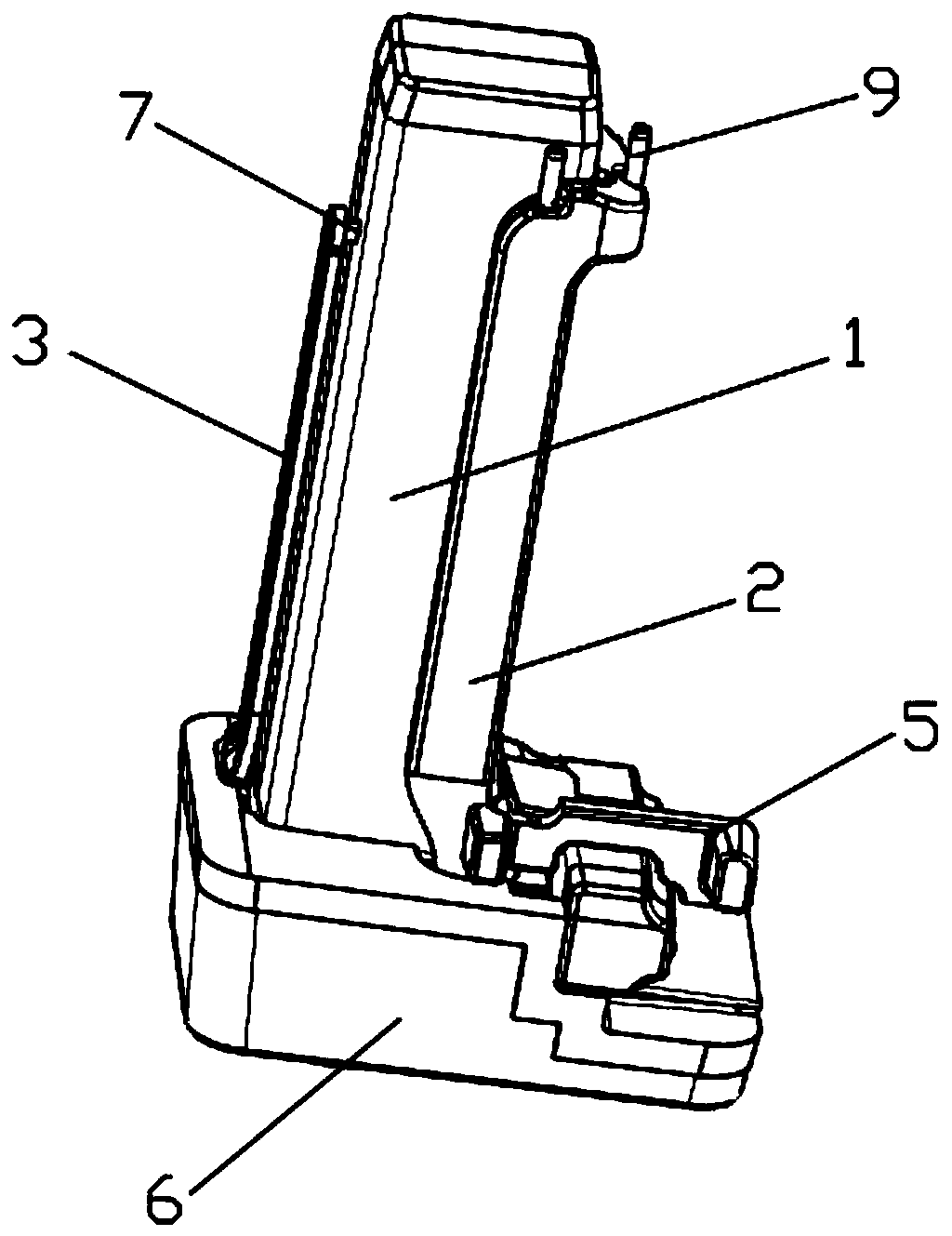 Sand core manufacturing process and structure of an improved vehicle box