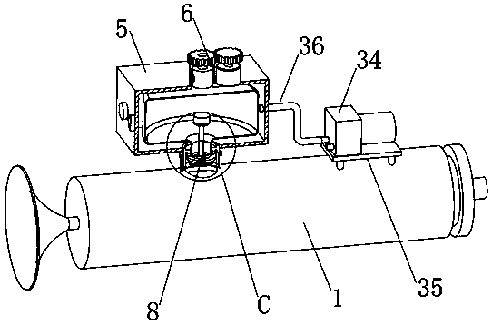 Breath sampling device for lung cancer diagnosis