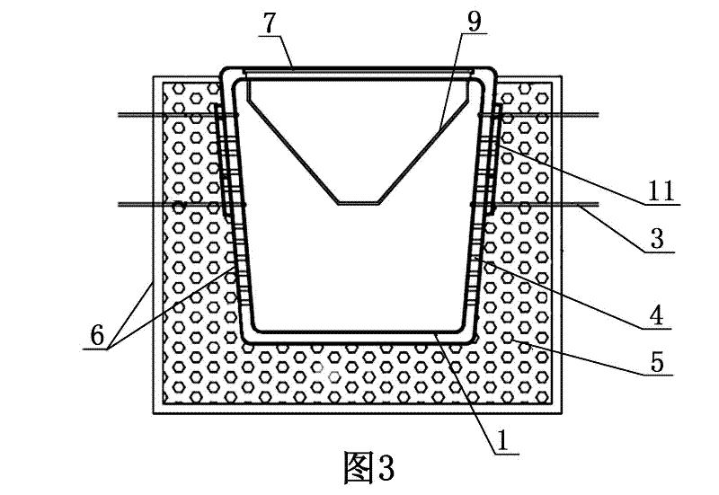 Rainwater penetrating-discharging integrated ecological system