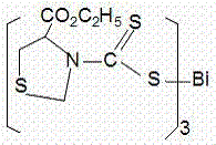 Substituted thiazolidinedicarbamate bismuth complexes and uses thereof