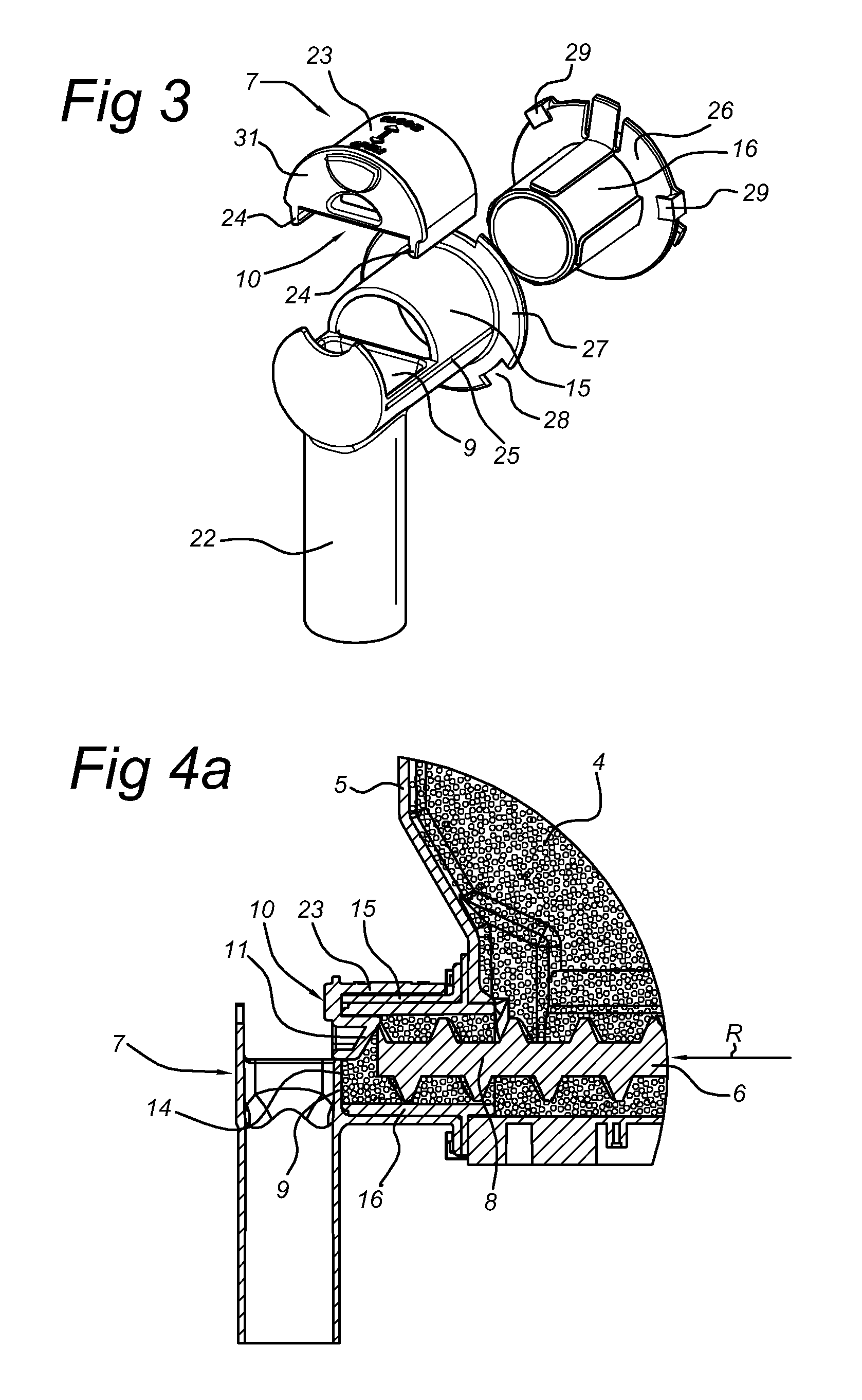 Holder assembly for a powdered ingredient for preparing an instant drink