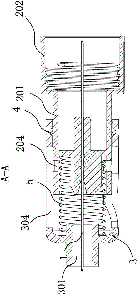 Matched needle for safety insulin pen