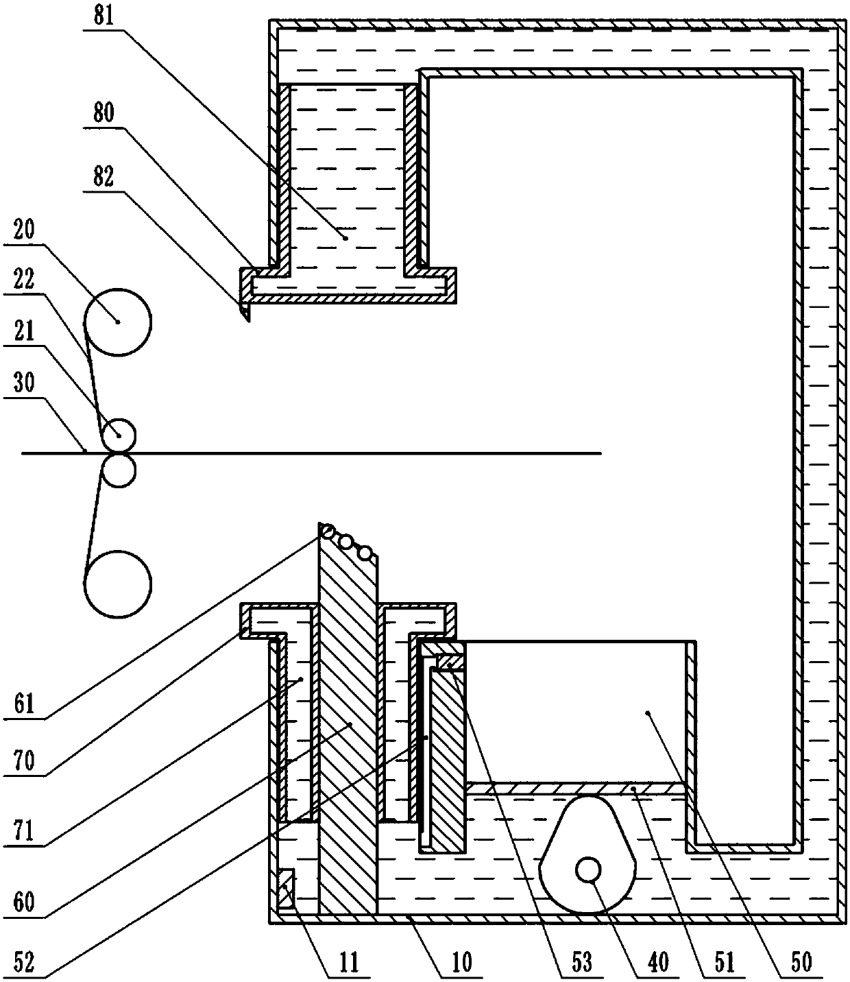 Film laminating device