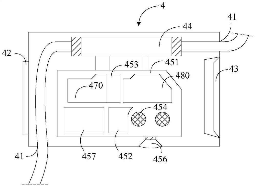 Wearing device for infection monitoring after biliary drainage