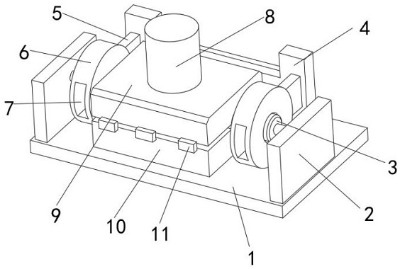 Bending and cutting device for fitness equipment processing