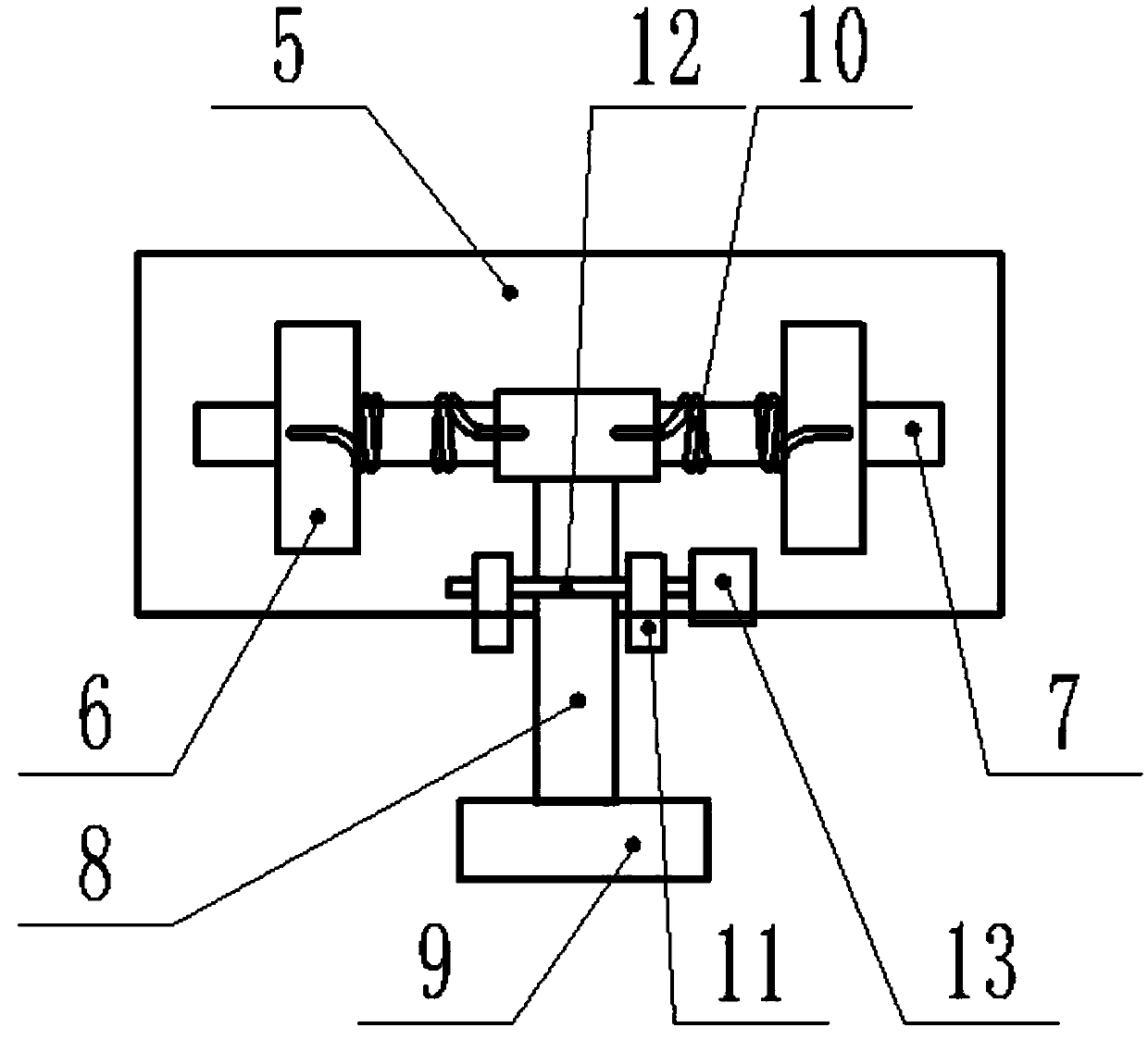 Firefighting blasting and breaking system used for building glass