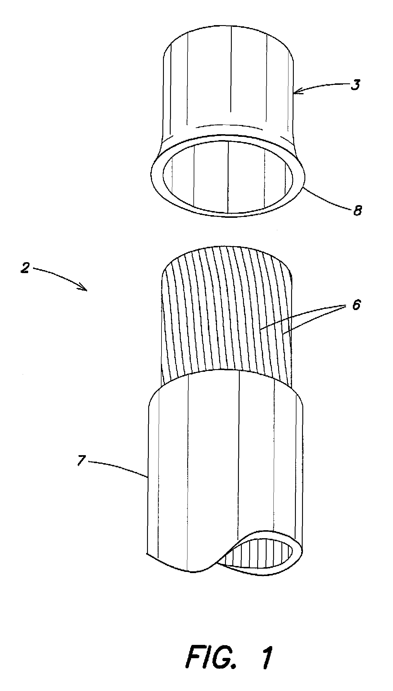 Connector for use with light-weight metal conductors