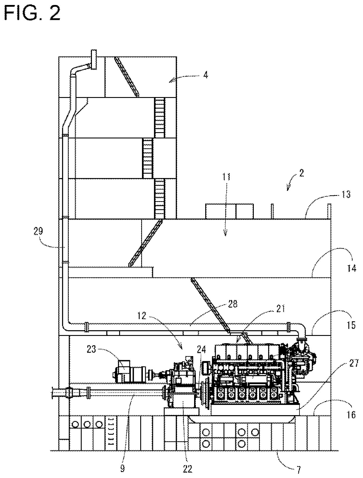 Engine device