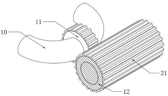 A high-altitude erection device for power cables