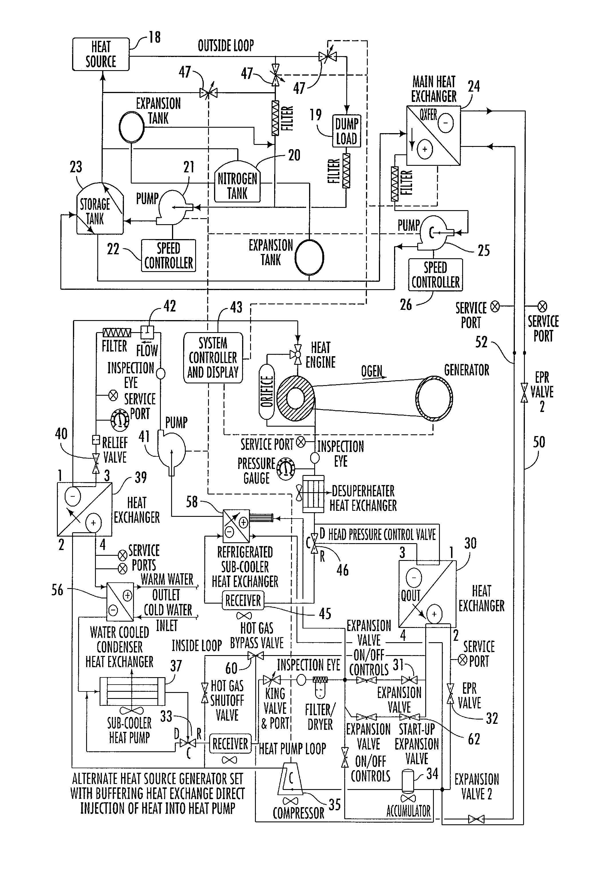 Thermodynamic power generation system