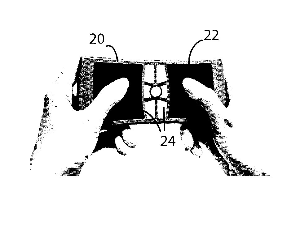 Dual pointer management method using cooperating input sources and efficient dynamic coordinate remapping