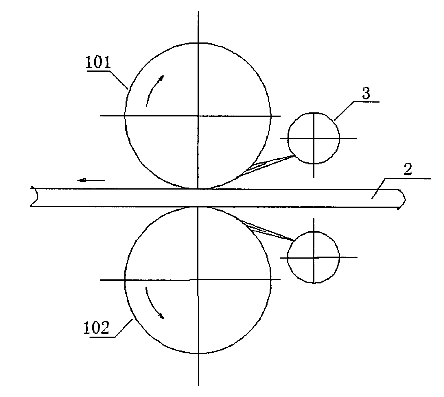 Method for coating magnesium oxide on surfaces of grain-oriented silicon steel strips