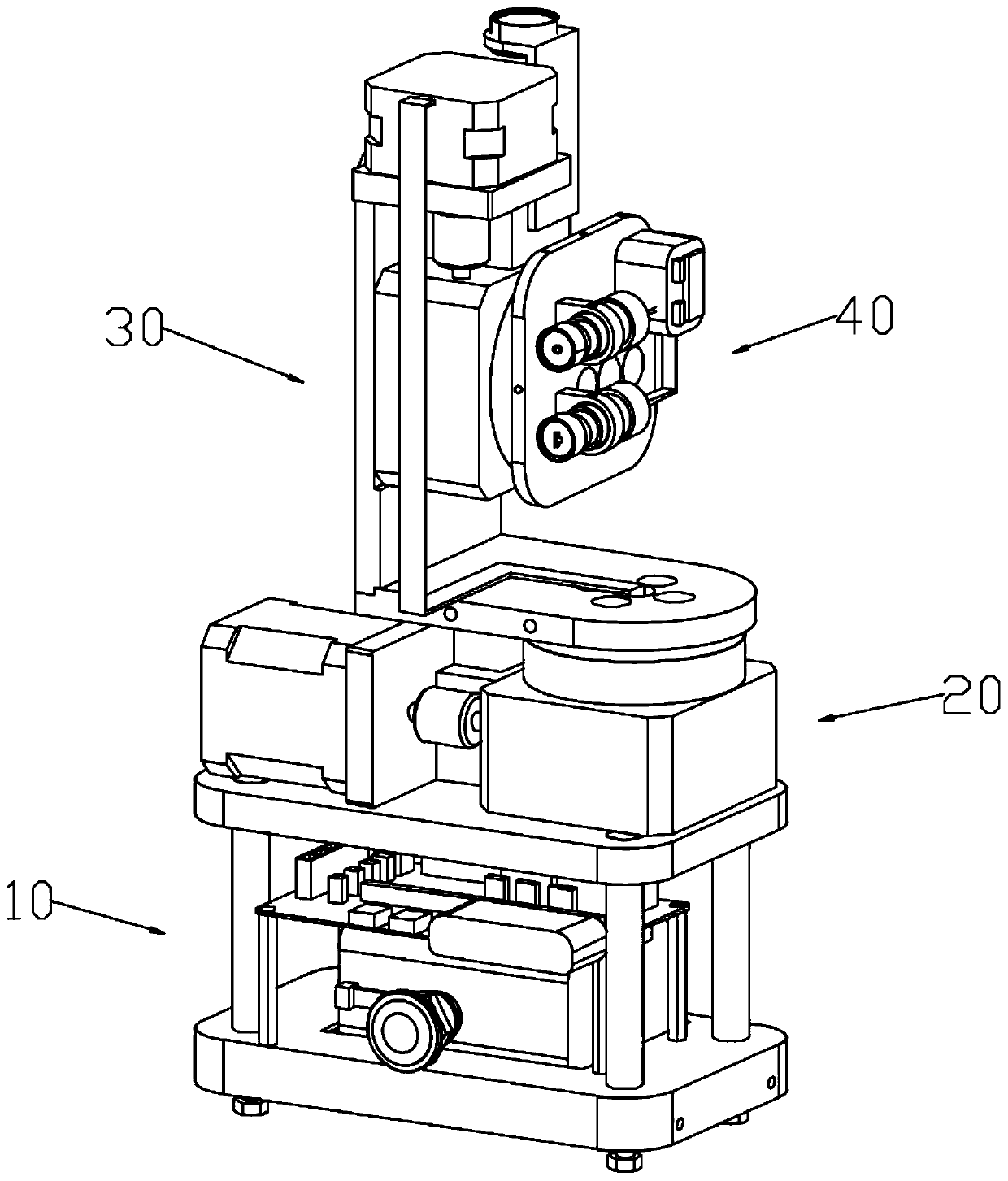 Laser surveying and mapping instrument and surveying and mapping method for two-dimensional plane house type and three-dimensional house type