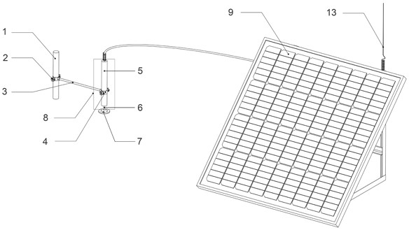 A continuous automatic monitoring device for surface deformation in permafrost regions