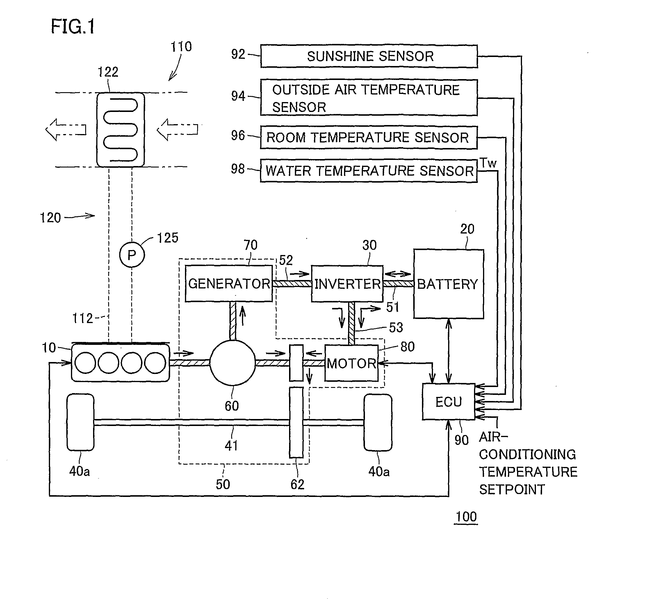 Heating Control System for Vehicle