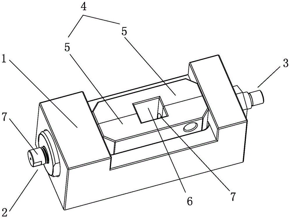 Miniature optical path structure of spectrophotometer and application method thereof