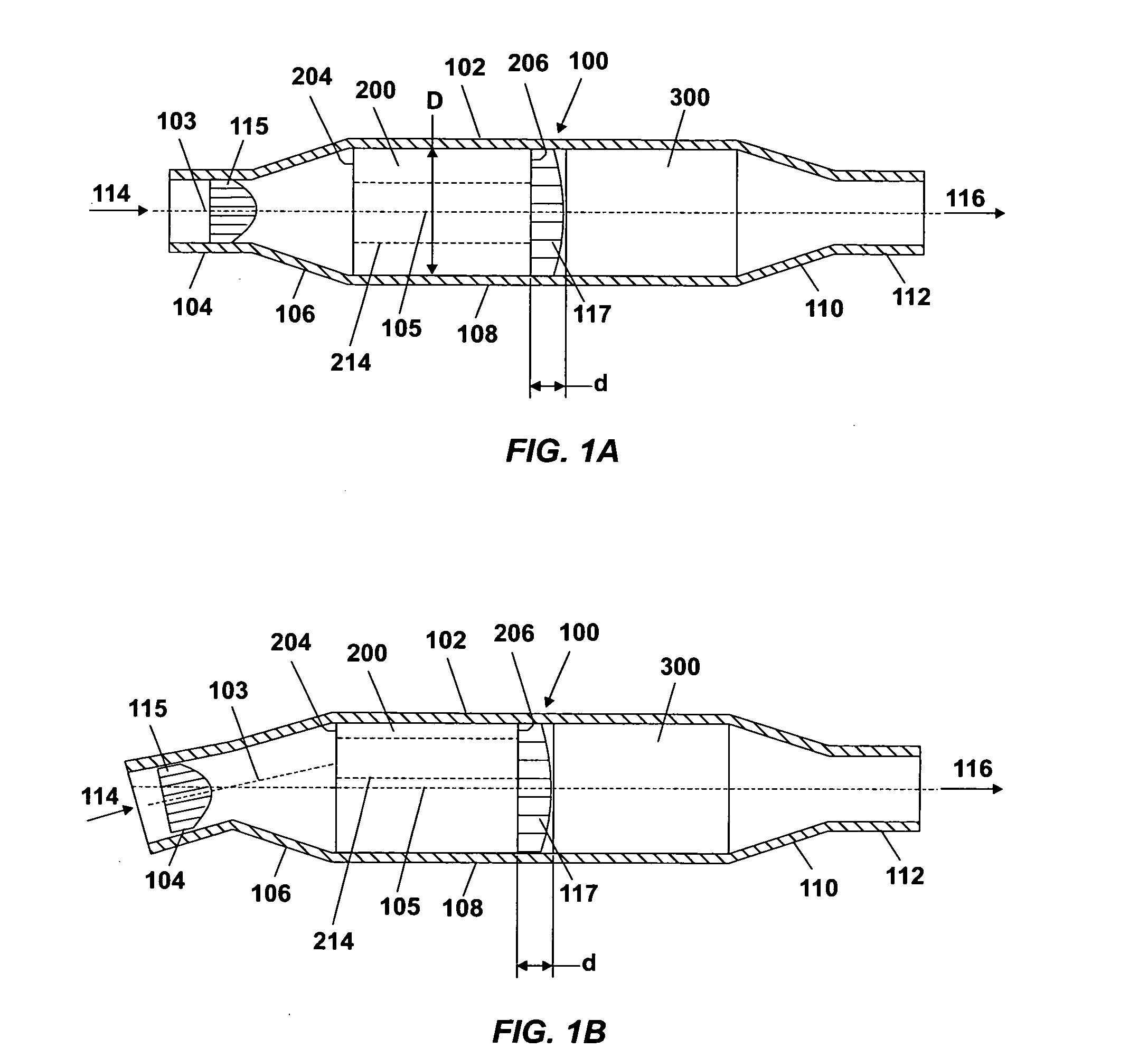 Flow-through honeycomb substrate and exhaust after treatment system and method