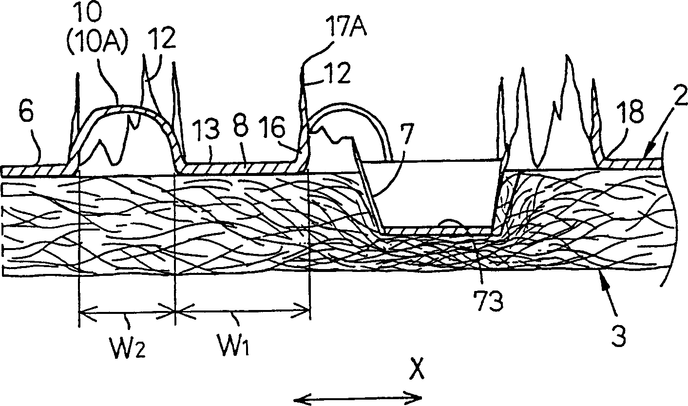 Flexible composite sheet for disposable dressing article