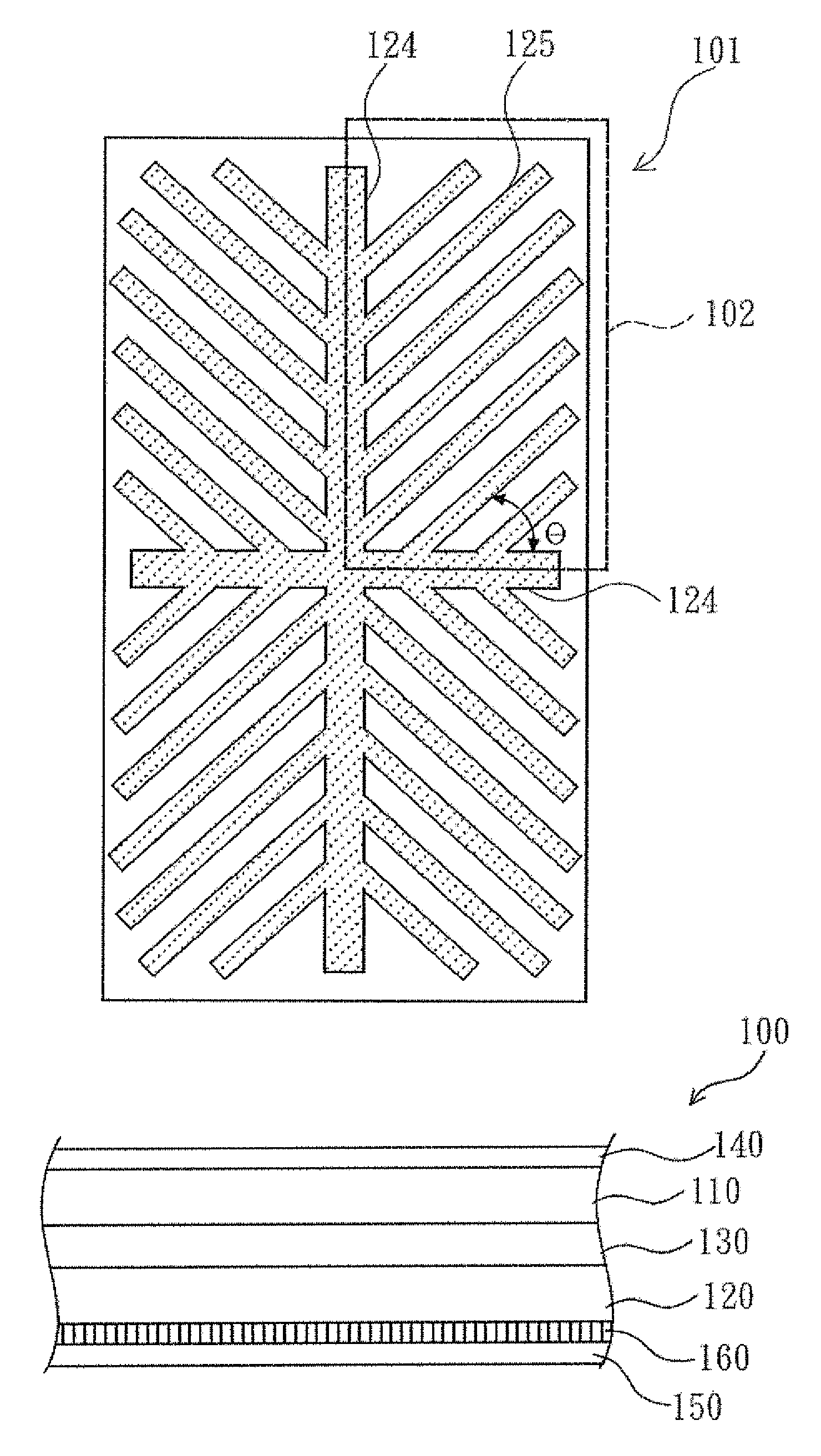 Liquid crystal display panel and display apparatus using the same