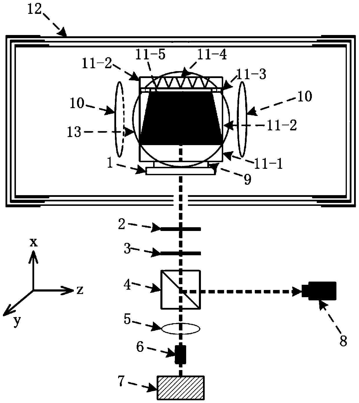 An Atomic Magnetic Microscopy Method Based on Cavity Resonance and Magnetic Concentration Structures