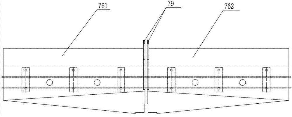 Thermal plastic reinforced composite feces leaking plate