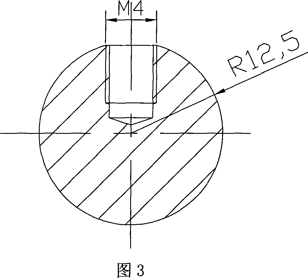 High temperature abrasive particle wear-out detecting device and method