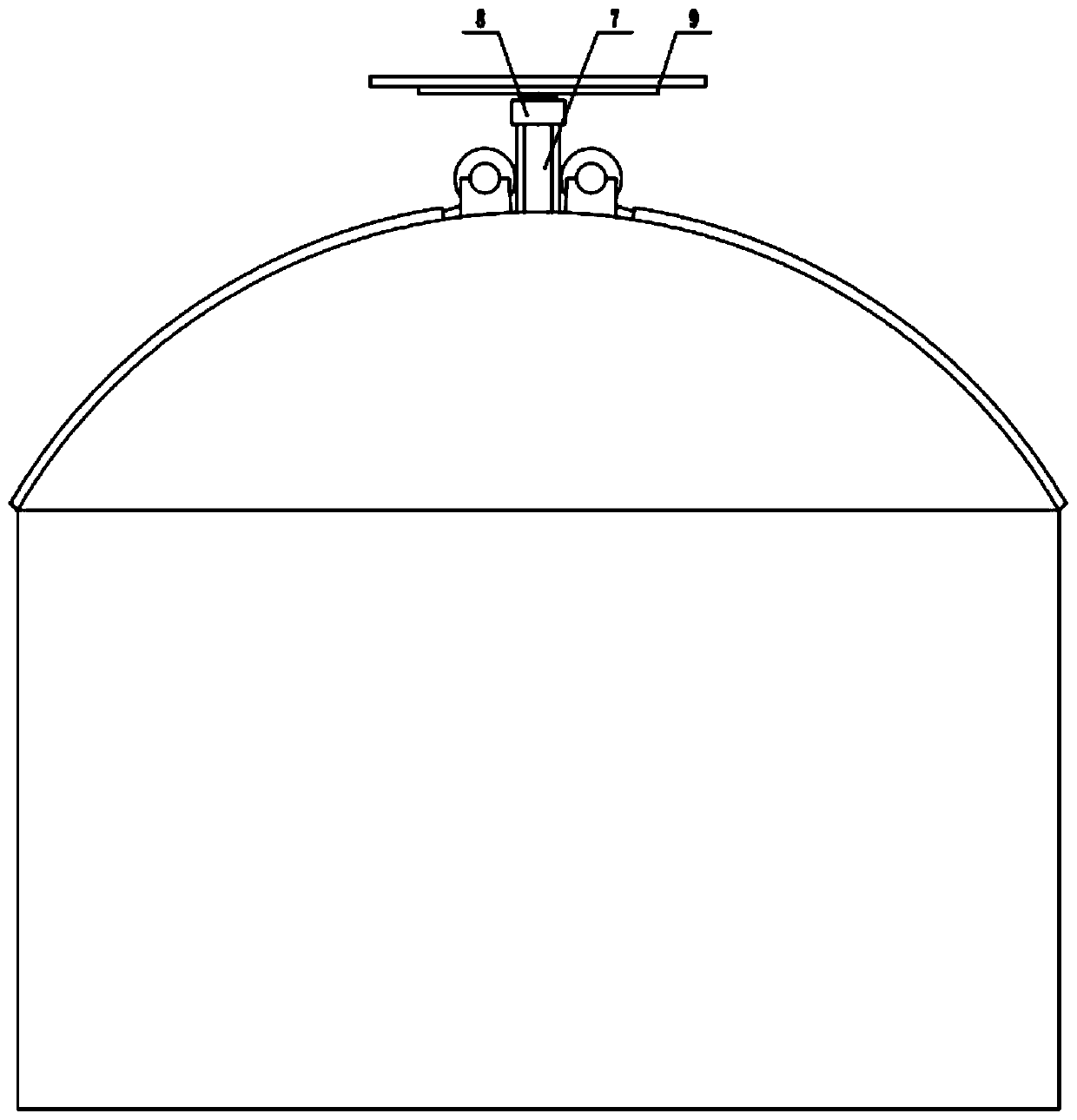 Intelligent light supplementing device for seedling raising