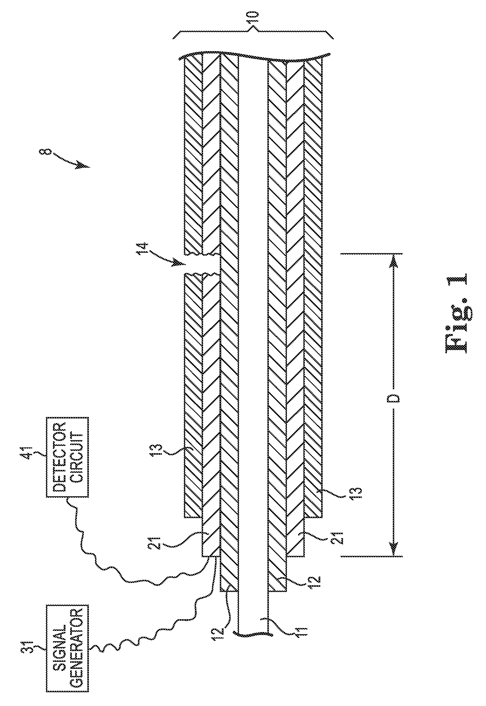 In-situ wire damage detection system