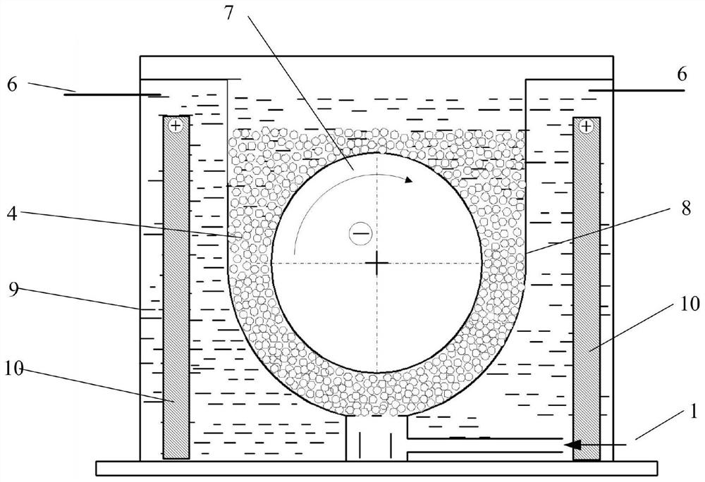 Metal structural part machining device and machining method thereof