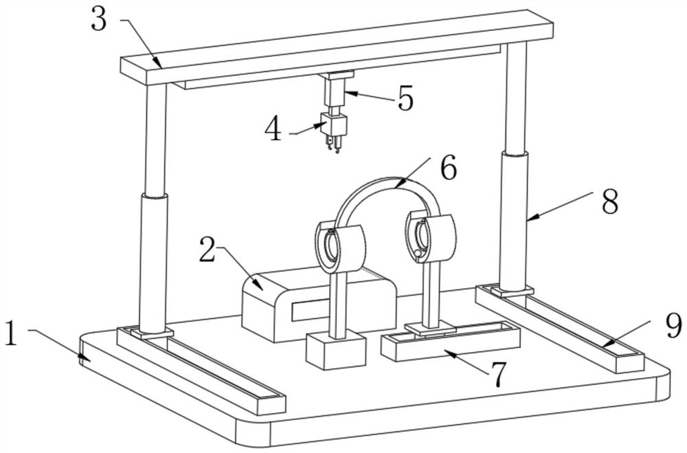 A Bluetooth headset acoustic testing device