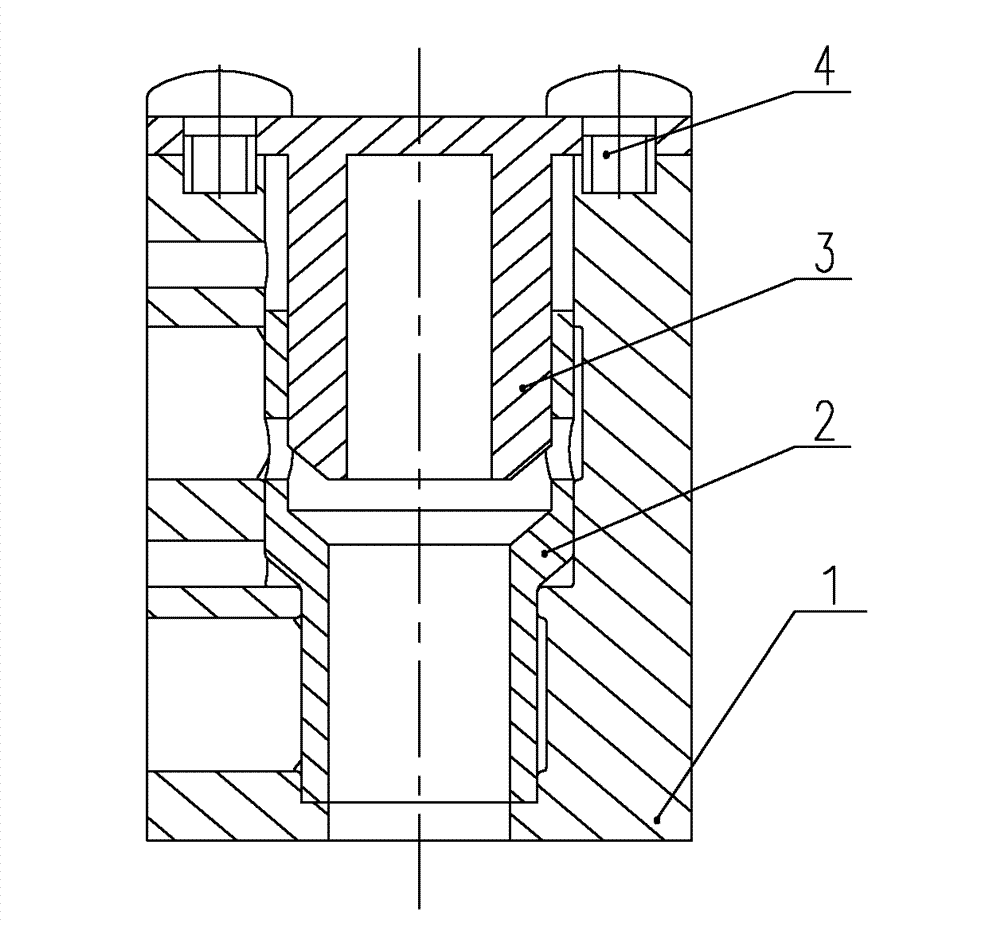 Oil distributing valve of hydraulic impactor