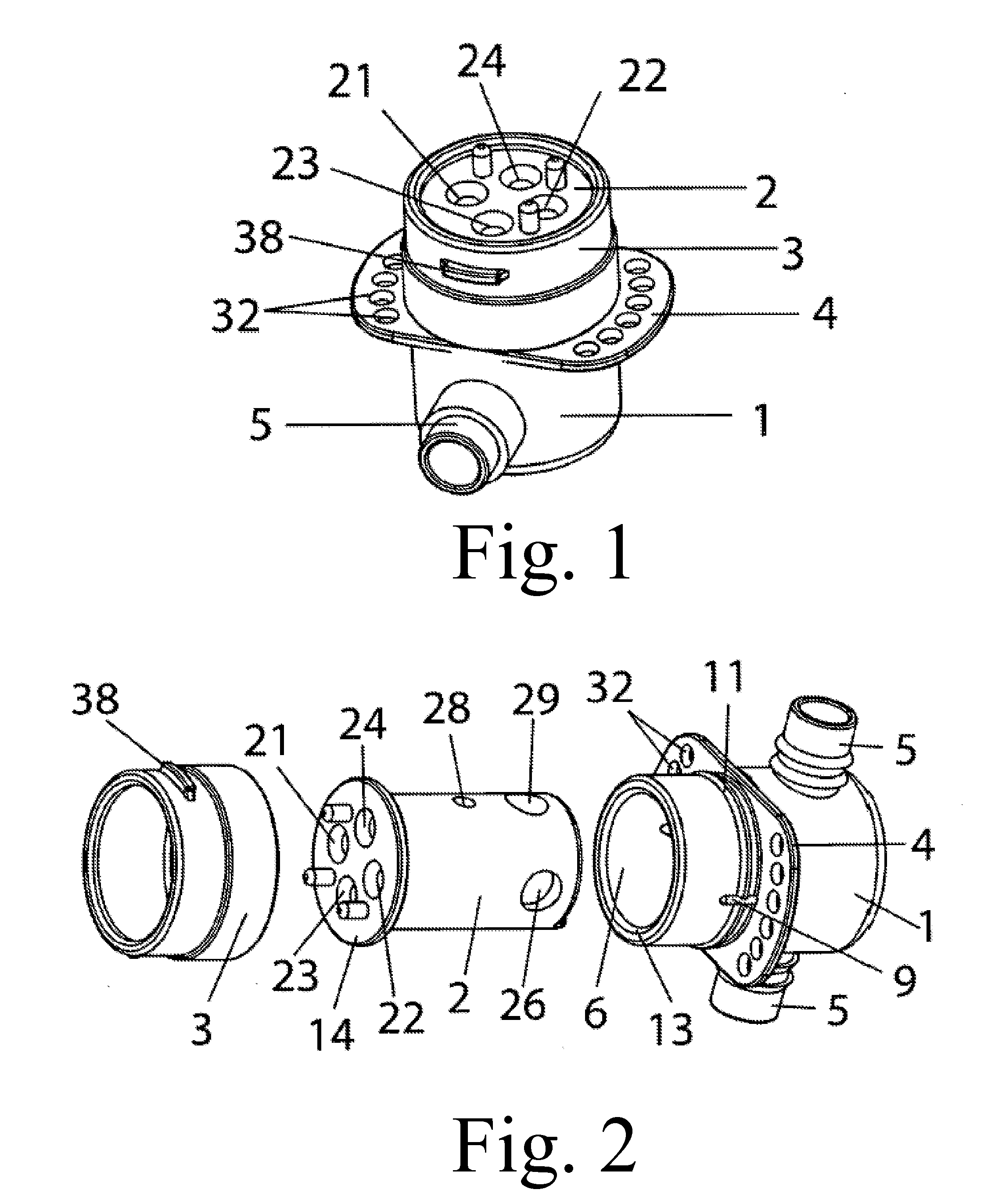 Percutaneous Vascular Access Device With External Disposable Connector