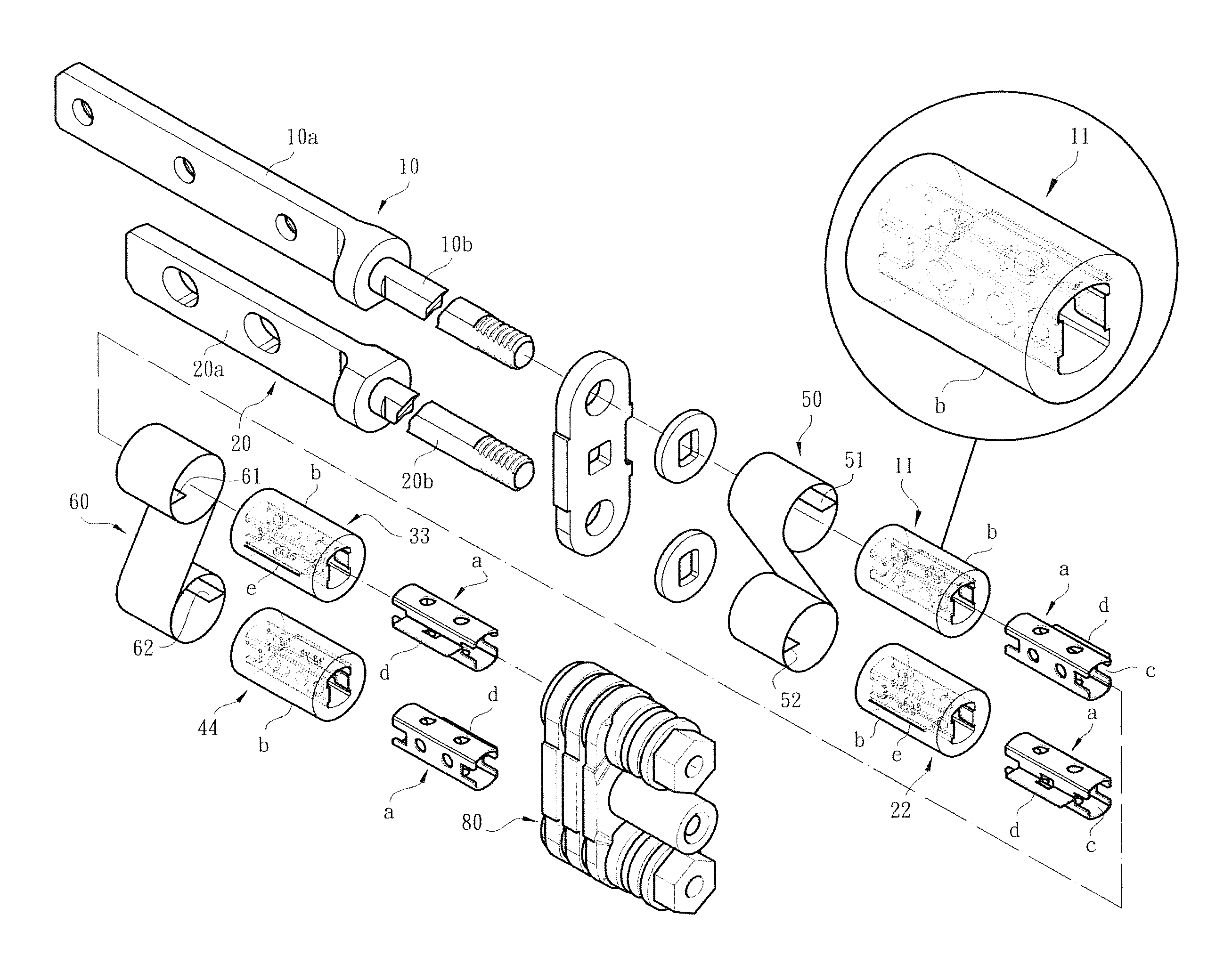 Dual-shaft synchronous movement device