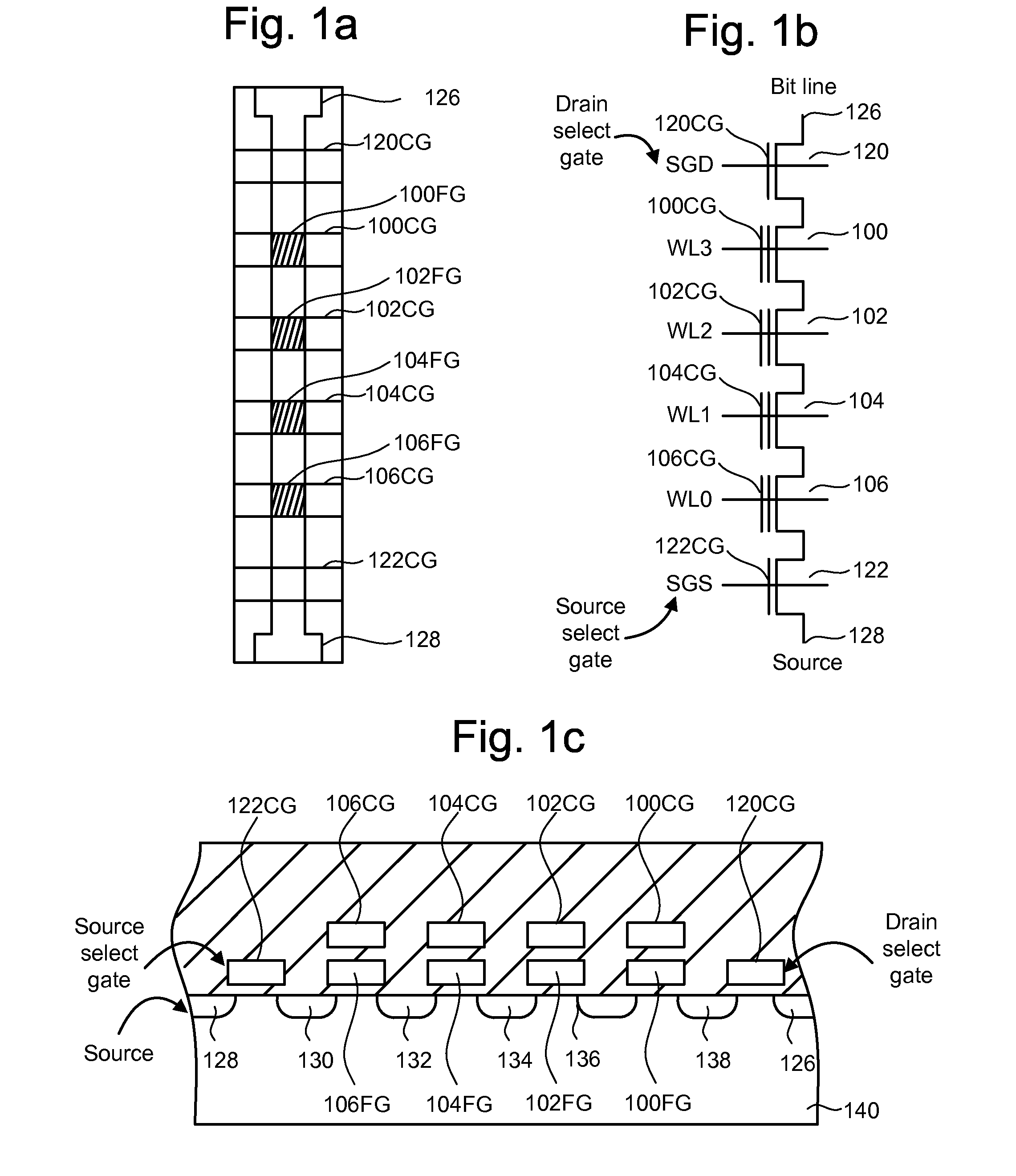 Non-volatile memory with sidewall channels and raised source/drain regions