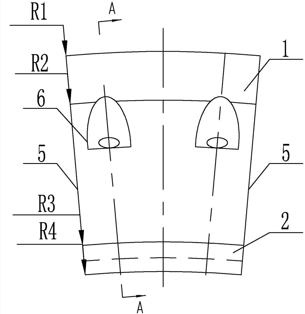 Counter balance for turbine high-speed dynamic balance