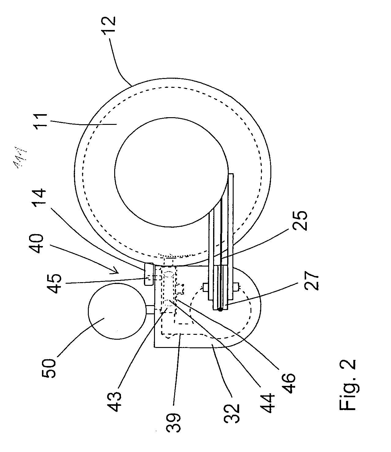 Combustion-engined setting tool