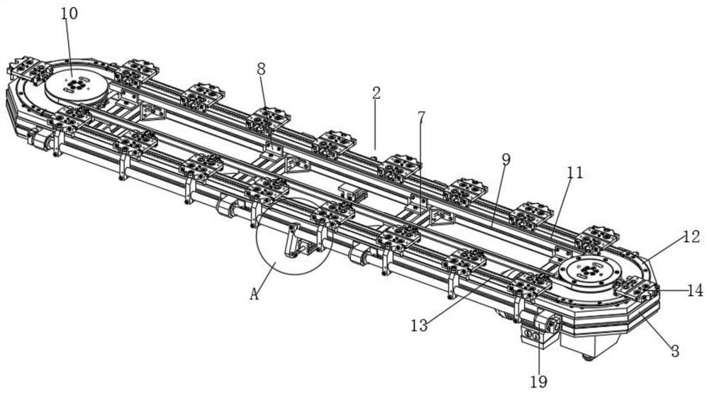 Medical oncology specimen storage device and using method thereof