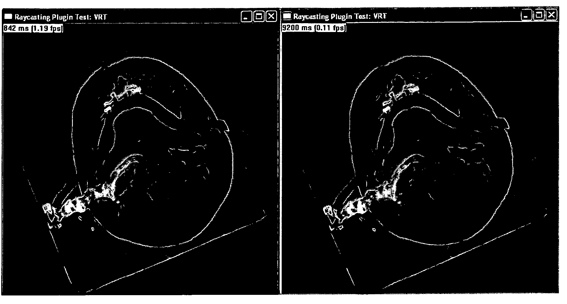 System and method for fast generation of high-quality maximum/minimum intensity projections