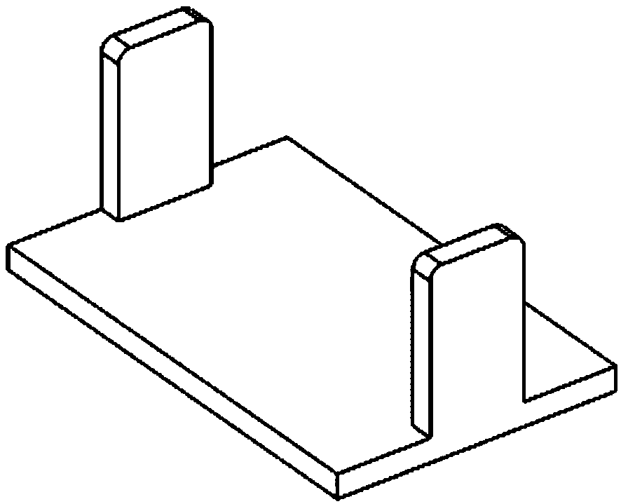 A small clamping tool with fast fixing function