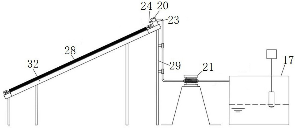 Photovoltaic panel automatic cleaning system and control method thereof