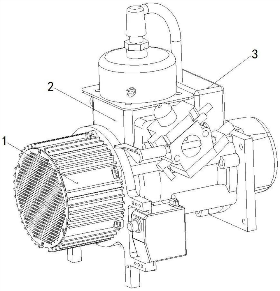 Start and power generation integrated unmanned aerial vehicle miniature hybrid power system and start method