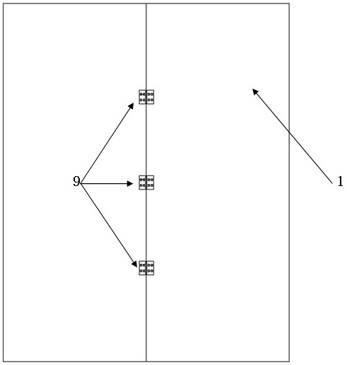 Fabricated prefabricated externally-hung wallboard splicing part fixed by cross-shaped steel plates in bell and spigot joint mode