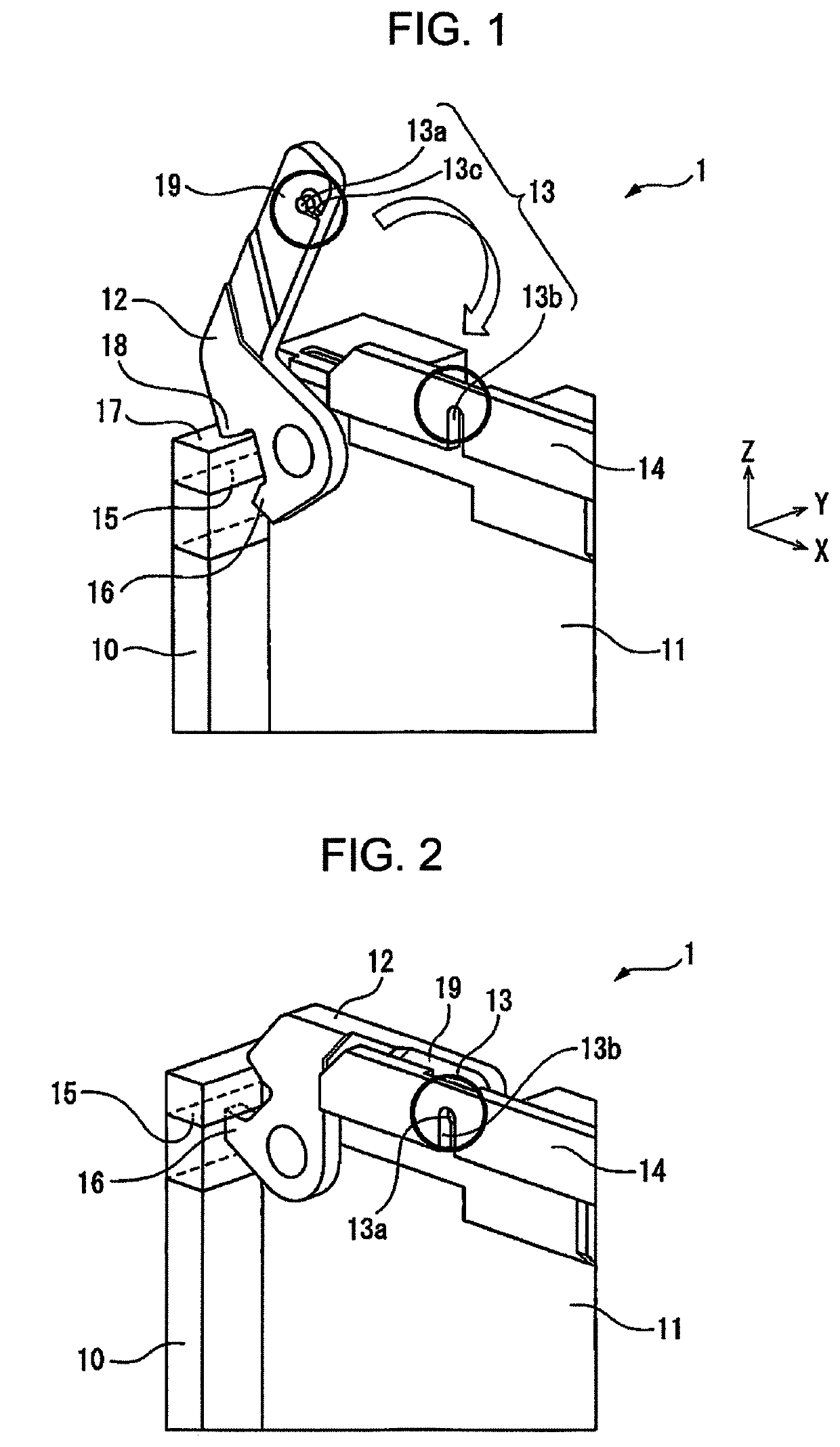 Circuit board fall-out prevention structure and numerical control device