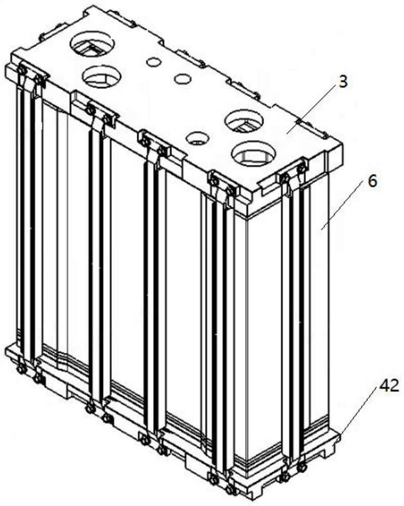 Fuel cell stack, fuel cell and vehicle